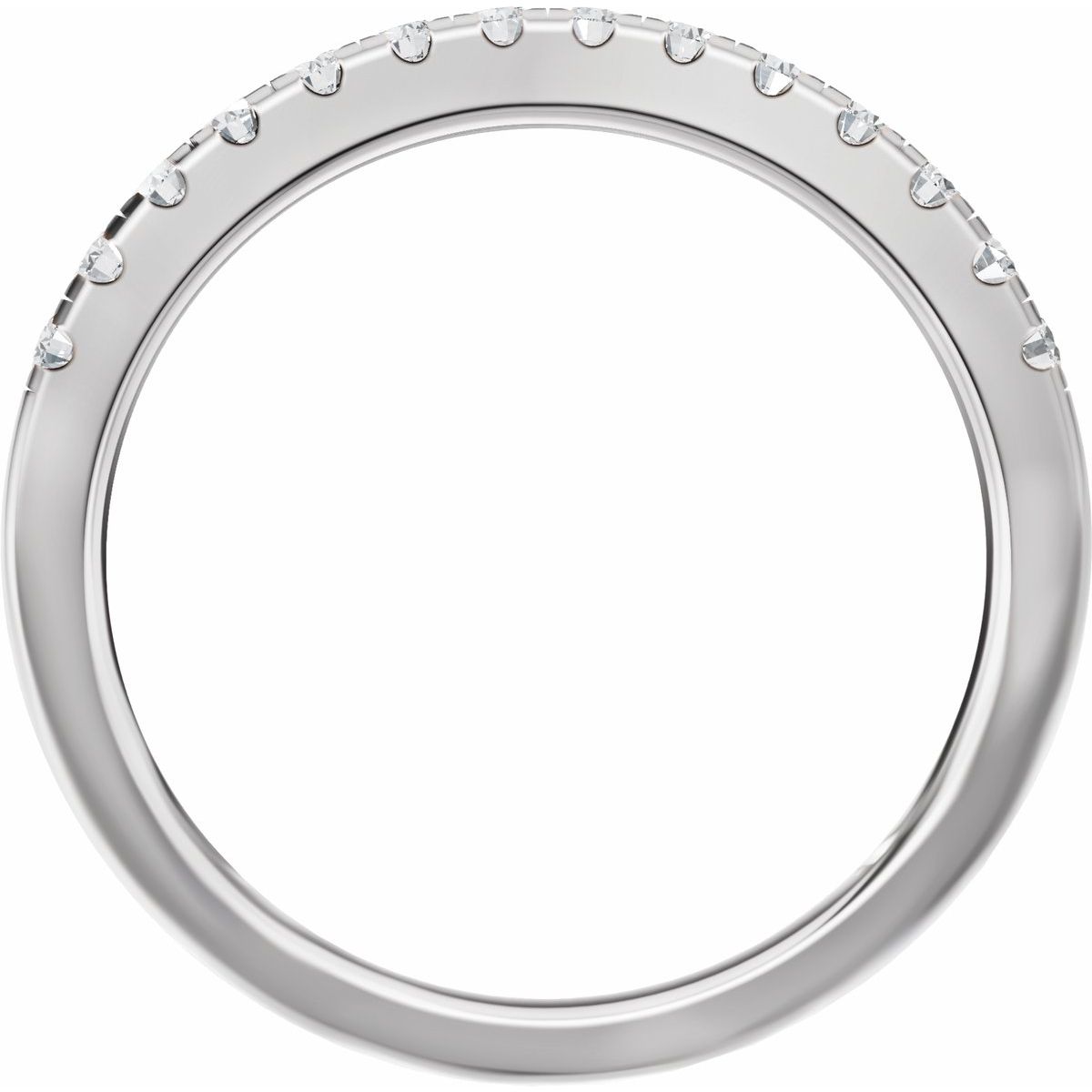 Accented Double-Row Engagement Ring or Band