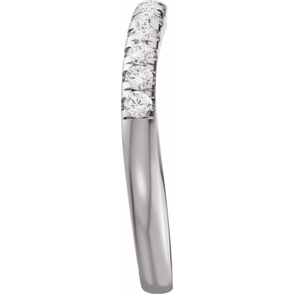 Accented Double-Row Engagement Ring or Band