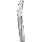 Accented Double-Row Engagement Ring or Band