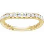 Accented Double-Row Engagement Ring or Band