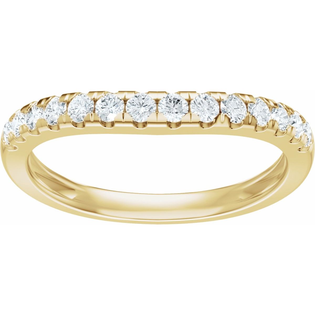 Accented Double-Row Engagement Ring or Band