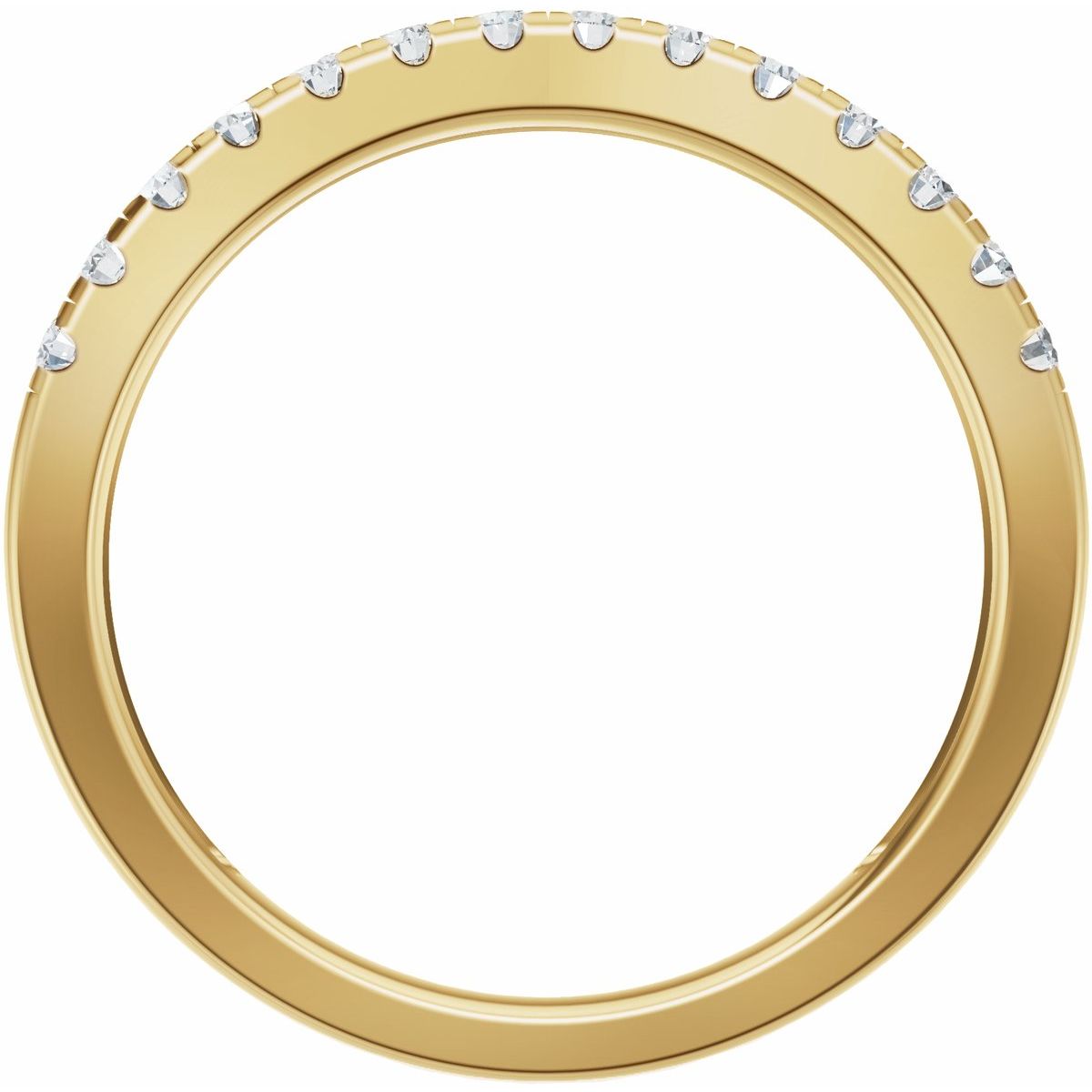 Accented Double-Row Engagement Ring or Band