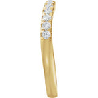 Accented Double-Row Engagement Ring or Band