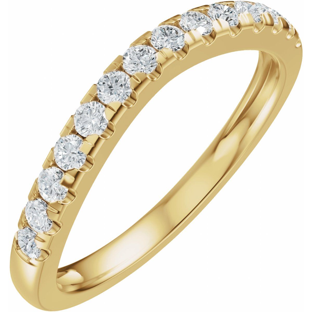 Accented Double-Row Engagement Ring or Band