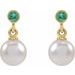 Accented Pearl Earrings