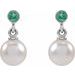 Accented Pearl Earrings