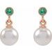 Accented Pearl Earrings