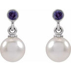 Accented Pearl Earrings