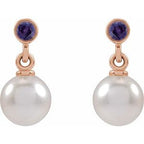Accented Pearl Earrings