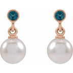 Accented Pearl Earrings