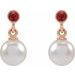 Accented Pearl Earrings