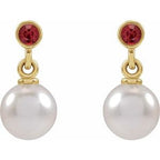 Accented Pearl Earrings