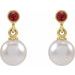 Accented Pearl Earrings