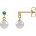 Accented Pearl Earrings