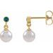 Accented Pearl Earrings