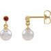 Accented Pearl Earrings