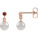 Accented Pearl Earrings