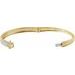 Accented Bangle Bracelet