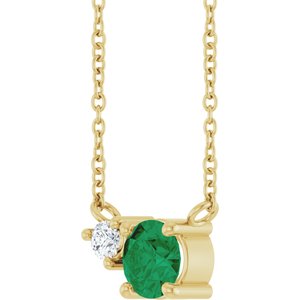 Accented Necklace & Center