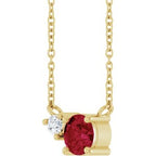 Accented Necklace & Center