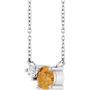 Accented Necklace & Center