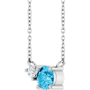 Accented Necklace & Center