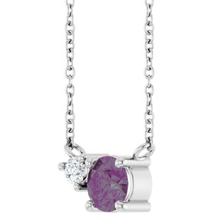 Accented Necklace & Center