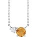 Accented Necklace & Center