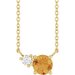 Accented Necklace & Center
