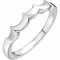 Bezel-Set Hidden Halo-Style Engagement Ring or Band