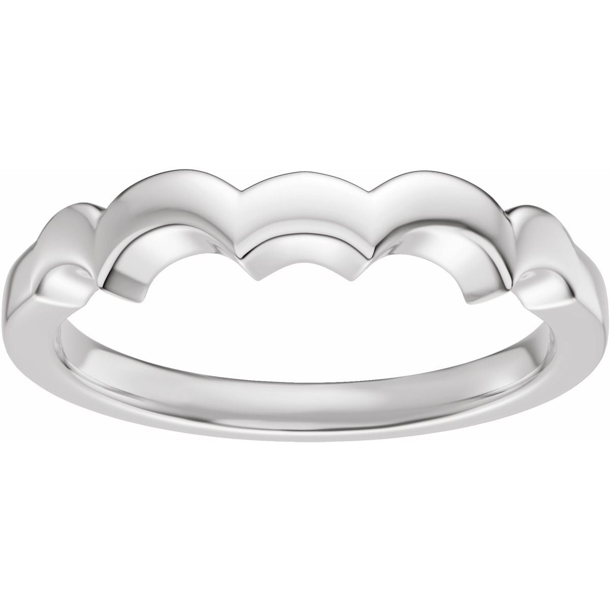 Bezel-Set Hidden Halo-Style Engagement Ring or Band
