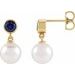 Accented Pearl Earrings