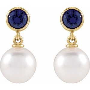 Accented Pearl Earrings
