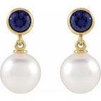 Accented Pearl Earrings