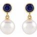Accented Pearl Earrings