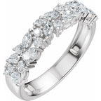 Accented Engagement Ring or Band