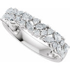 Accented Engagement Ring or Band