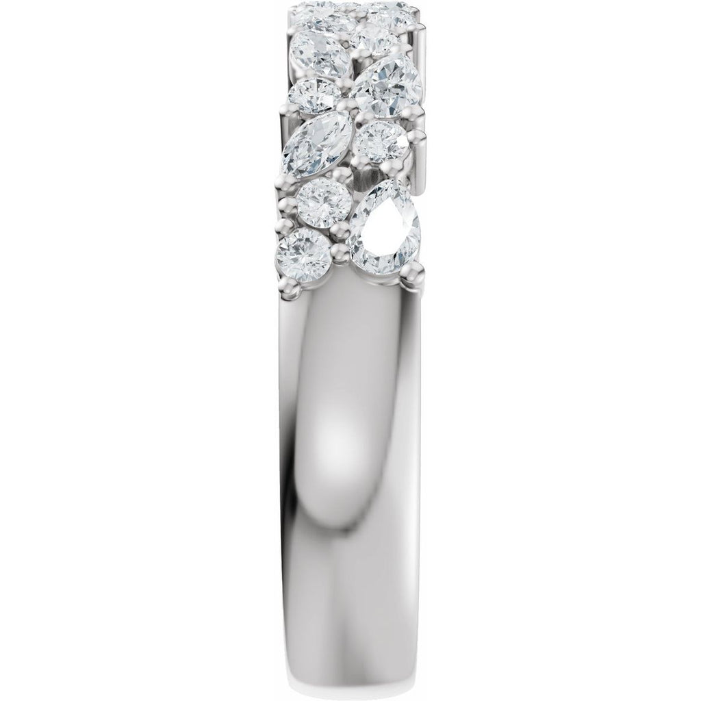 Accented Engagement Ring or Band