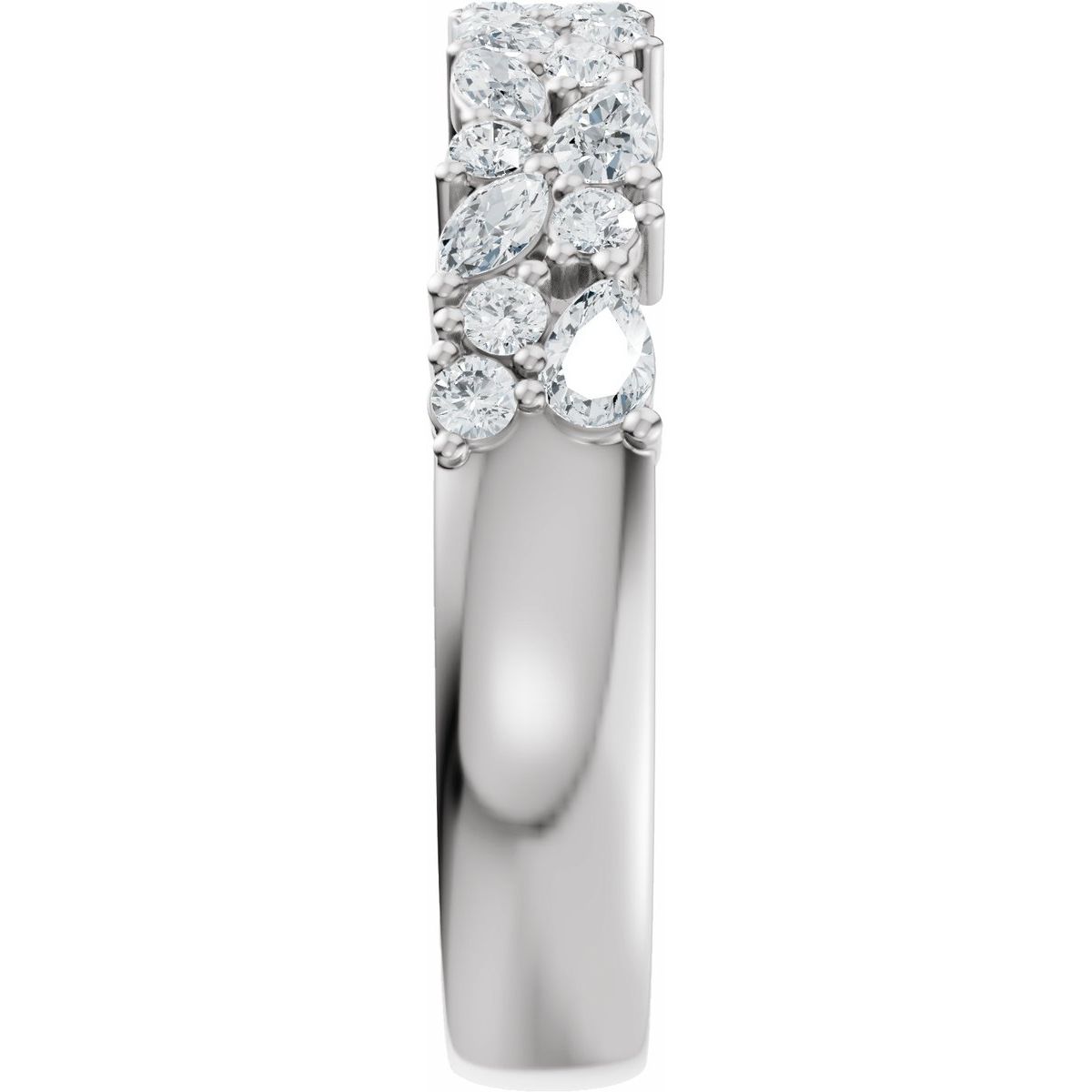 Accented Engagement Ring or Band