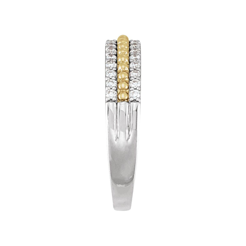 Beaded Anniversary Band