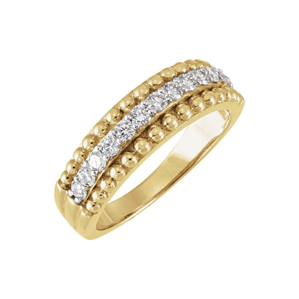 Beaded Anniversary Band