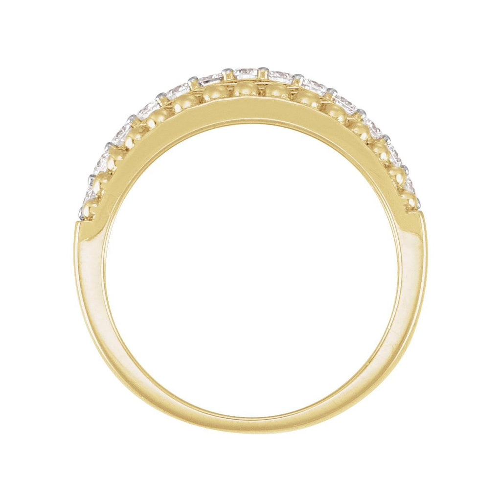 Beaded Anniversary Band