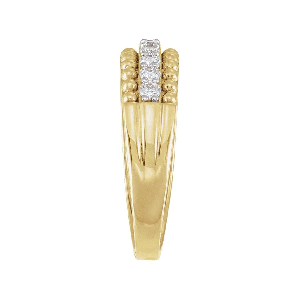 Beaded Anniversary Band