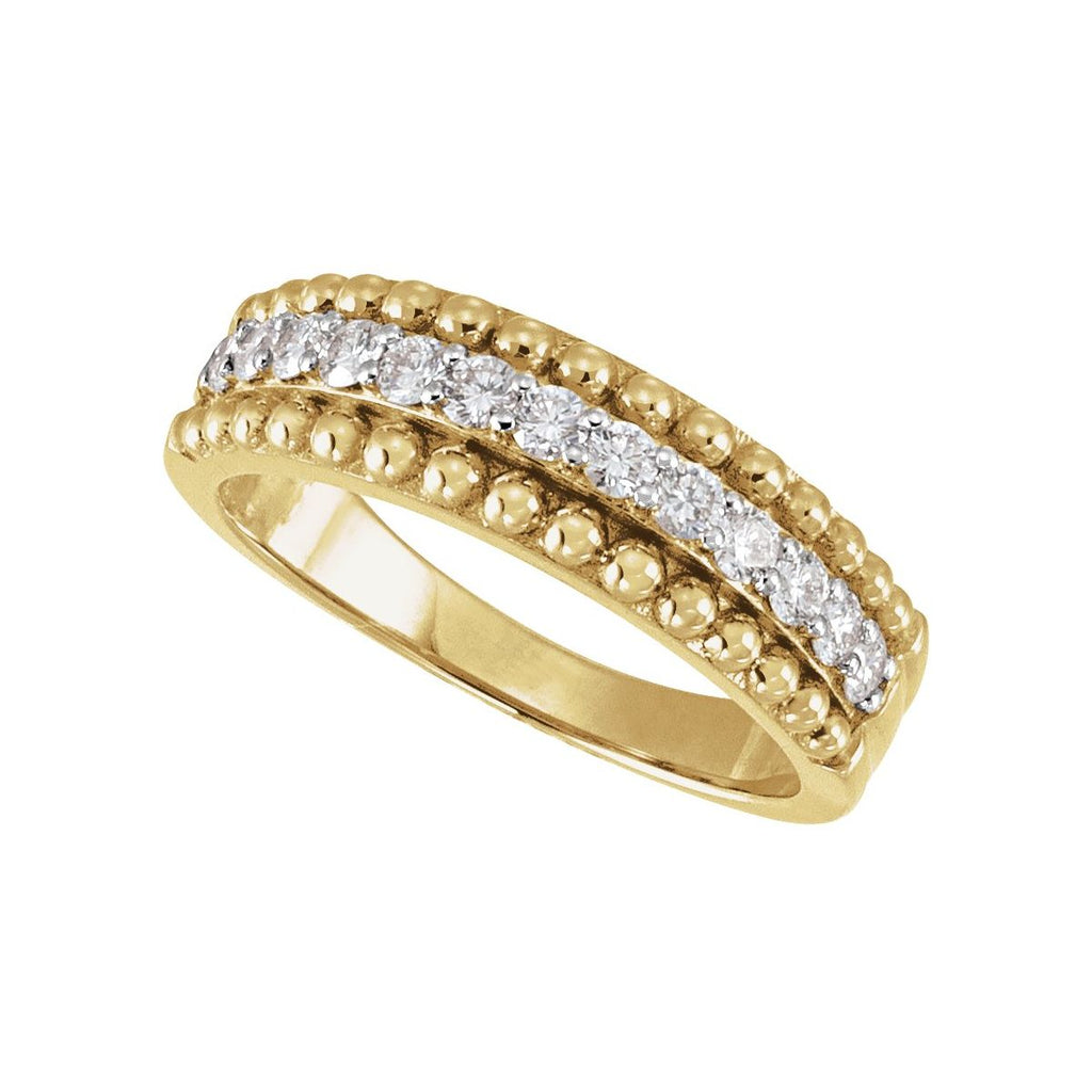 Beaded Anniversary Band