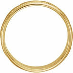 Rope Edge Hand-Woven Comfort-Fit Flat Band