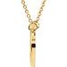 Horizontal Oval Necklace or Center