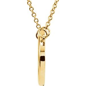 Horizontal Oval Necklace or Center