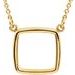 Square Necklace or Center
