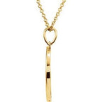 Crescent Moon Necklace or Pendant