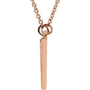 Triangle Necklace or Center